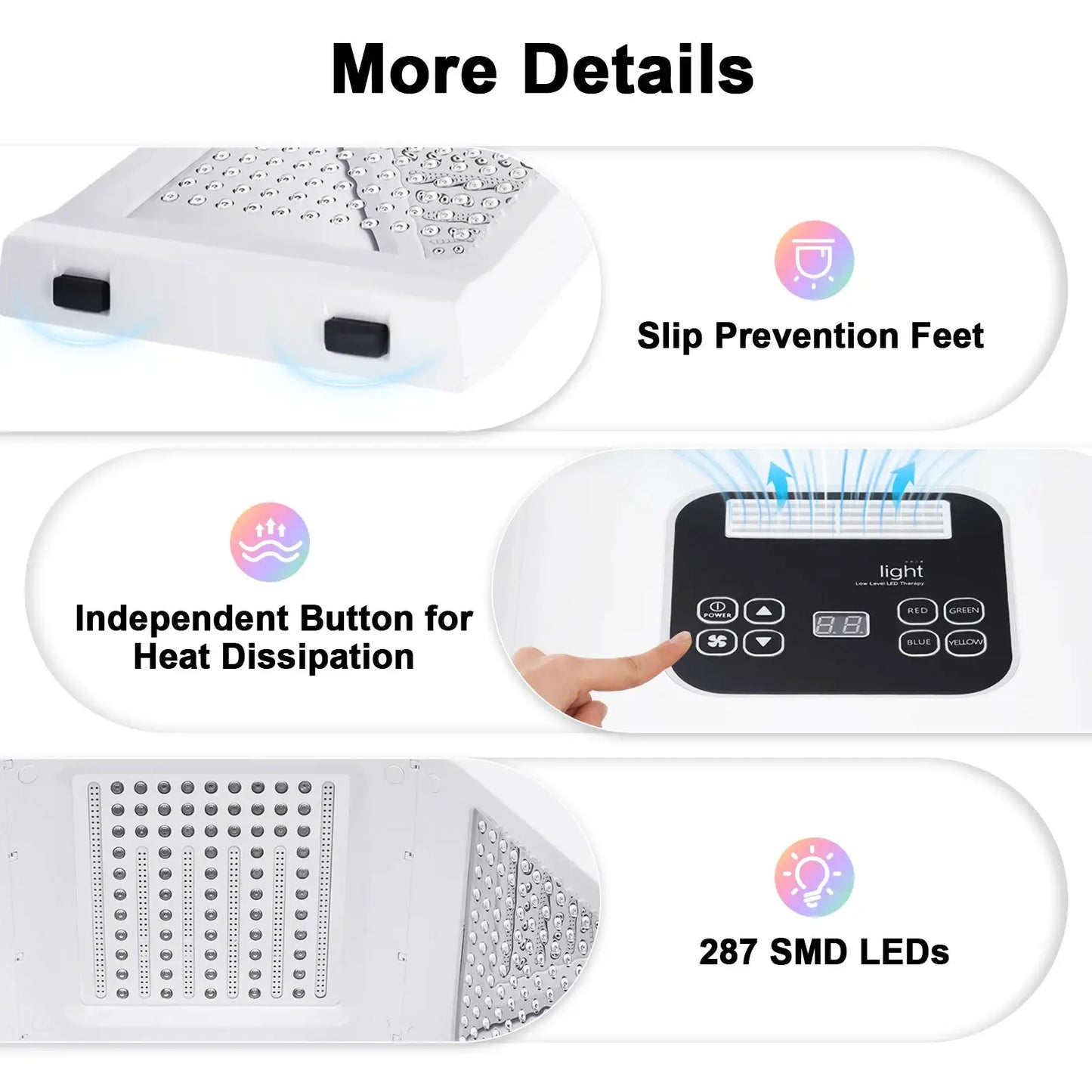 7 Color LED Light Therapy for Face, 7 in 1 Beauty Equipment for Skin Care at Home LED Mask Professional for SPA, AC100V-240V from PriceLows™