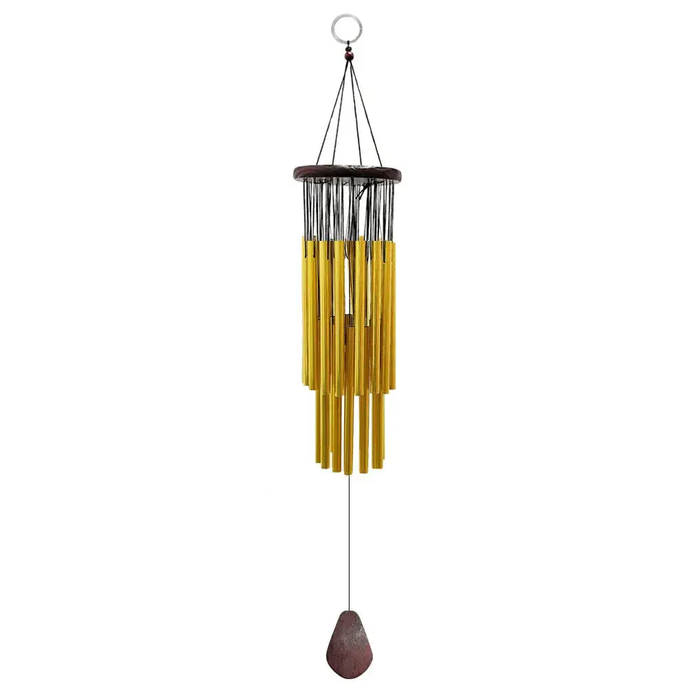 27 Tubes Handmade Wind Chimes Outdoor - Concert Pitch Tuned for Deep Soothing Sounds, Hummingbird Design Large Wind Bell for Gar from PriceLows™
