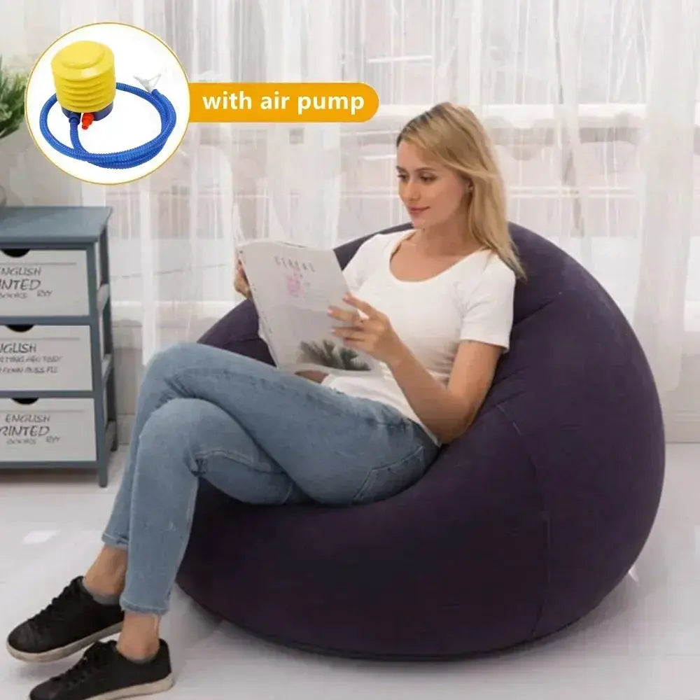 Inflatable Sofa Chair | PVC Lounger | Indoor Outdoor Use | Large from PriceLows™