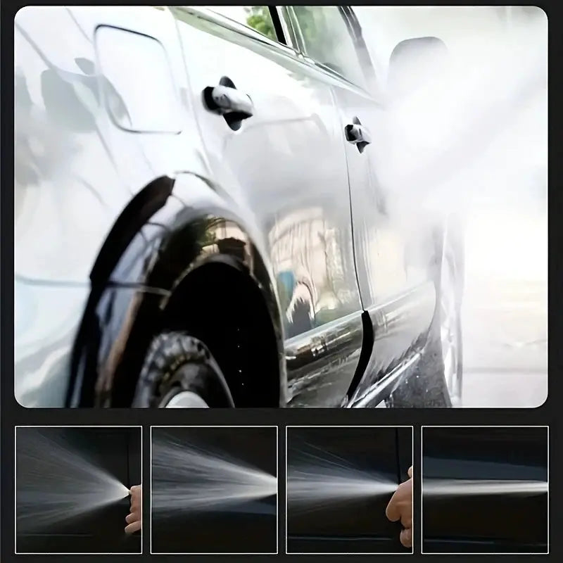 GOUN HOSE Telescopic Garden Hose Metal Car Washing Foam Water Gun Flexible Stretchable EVA Hose, Suitable For Lawn Irrigation from PriceLows™