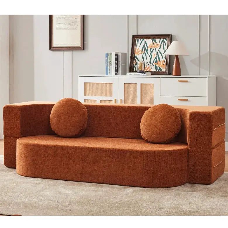 Living Room Compressed Sofa Bed, Memory Foam Modular Couch, Space Saving Modern Furniture Set from PriceLows™