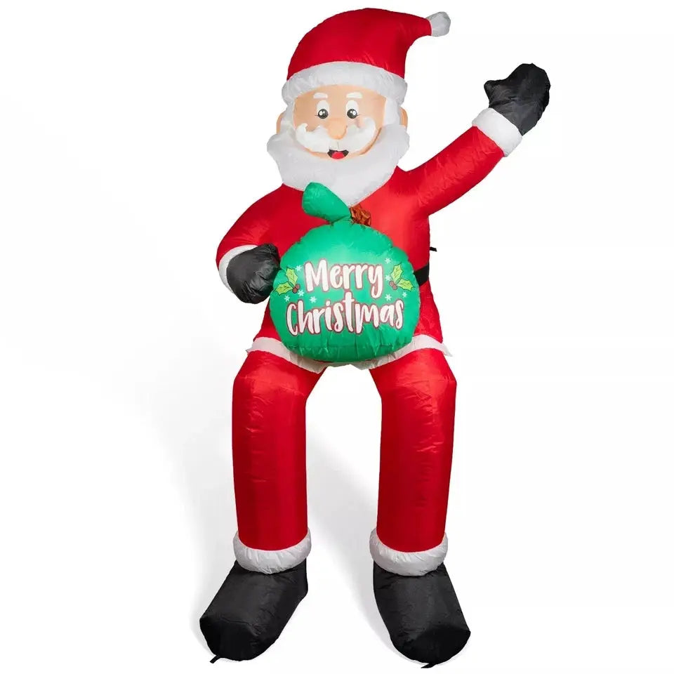 Inflatable Santa Claus | 5.6 Foot LED | Outdoor Christmas Decor