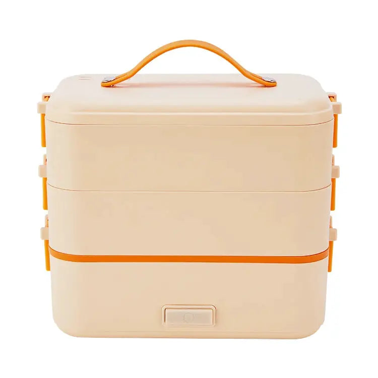 Portable Electric Heating Lunch Box Stainless Steel Food Warmer Electric Lunch Box for Home and Office from PriceLows™