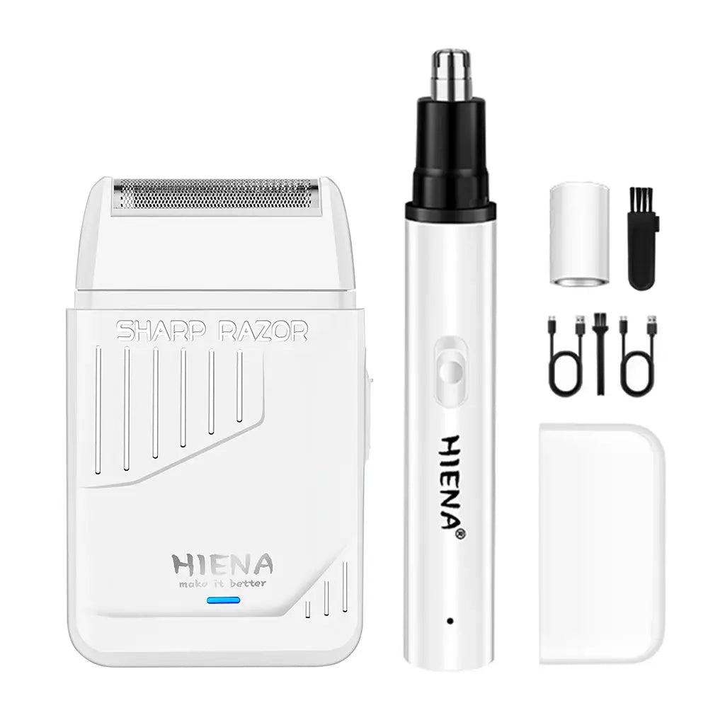 Hair Clippers Kit | Rechargeable Battery | Stainless Steel Blades | 4 Piece Set