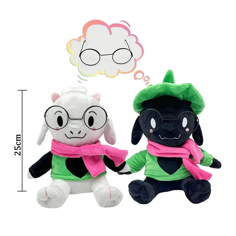 Deltarune Goat Plush Toy | PP Cotton Fill | Soft Polyester Cover | One Size