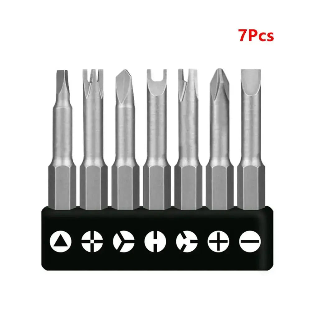 5/7/13Pcs Special-shaped Screwdriver Set 50mm U-shaped Y Shape Triangle Inner Cross Three Points Phillips Slotted Screwdriver from PriceLows™