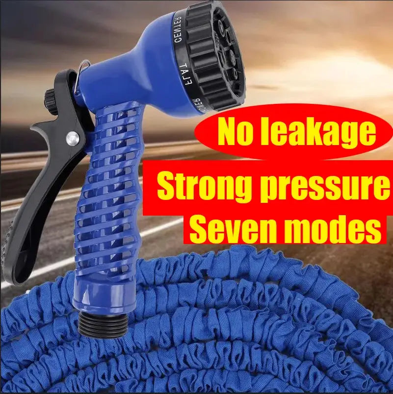 25FT-200FT Expandable Magic Hose Lightweight Design Durable Materials 7 Water Spraying Functions Gun Home Garden Watering Tools from PriceLows™