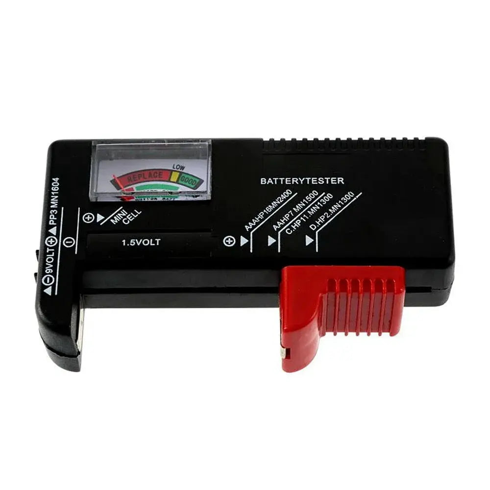 Digital Lithium Battery Capacity Tester Checkered Load Analyzer Display Check AAA AA Button Cell Universal Voltage Test from PriceLows™