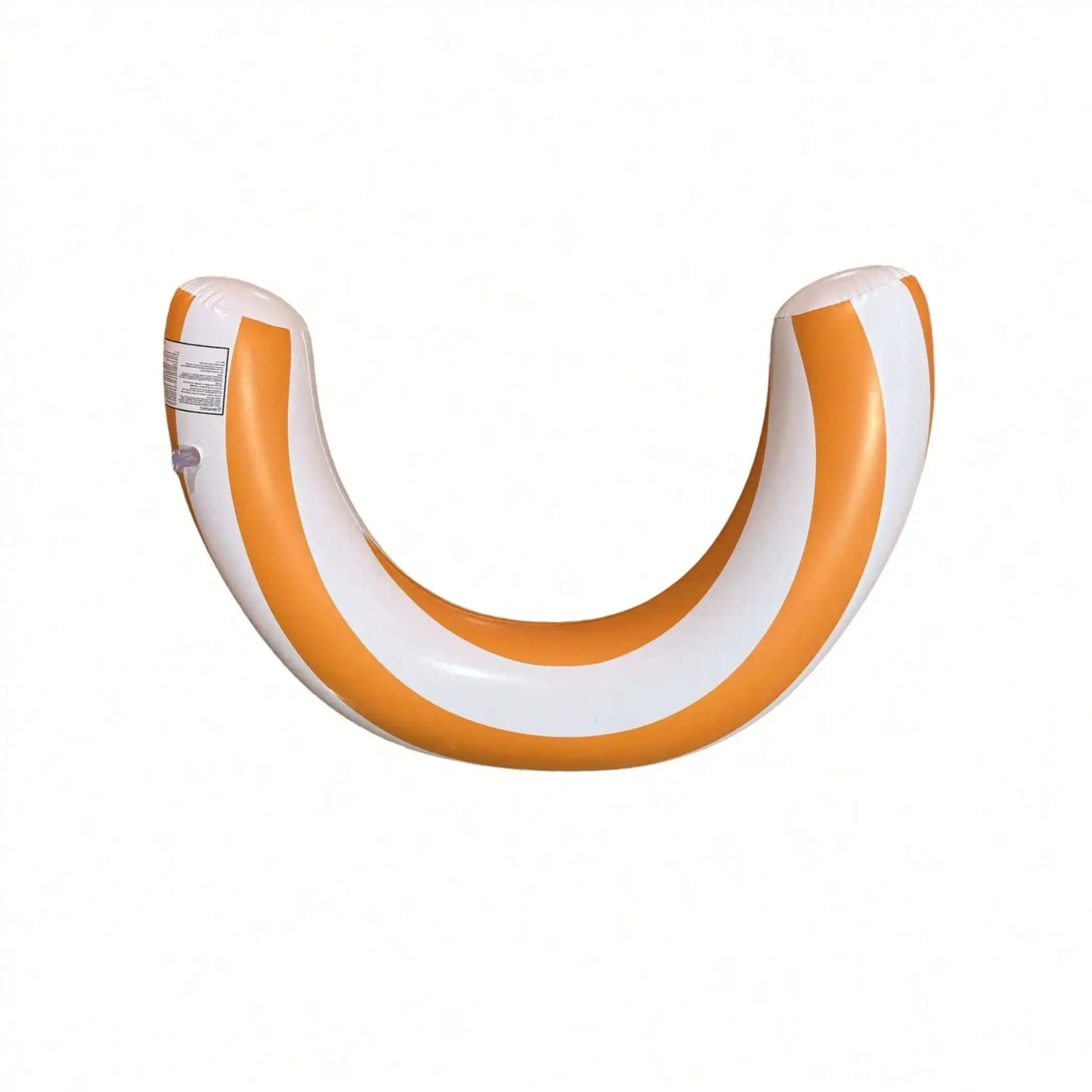 Inflatable Pool Ring | U Shaped Arch Design | Striped Thickened PVC | One Size