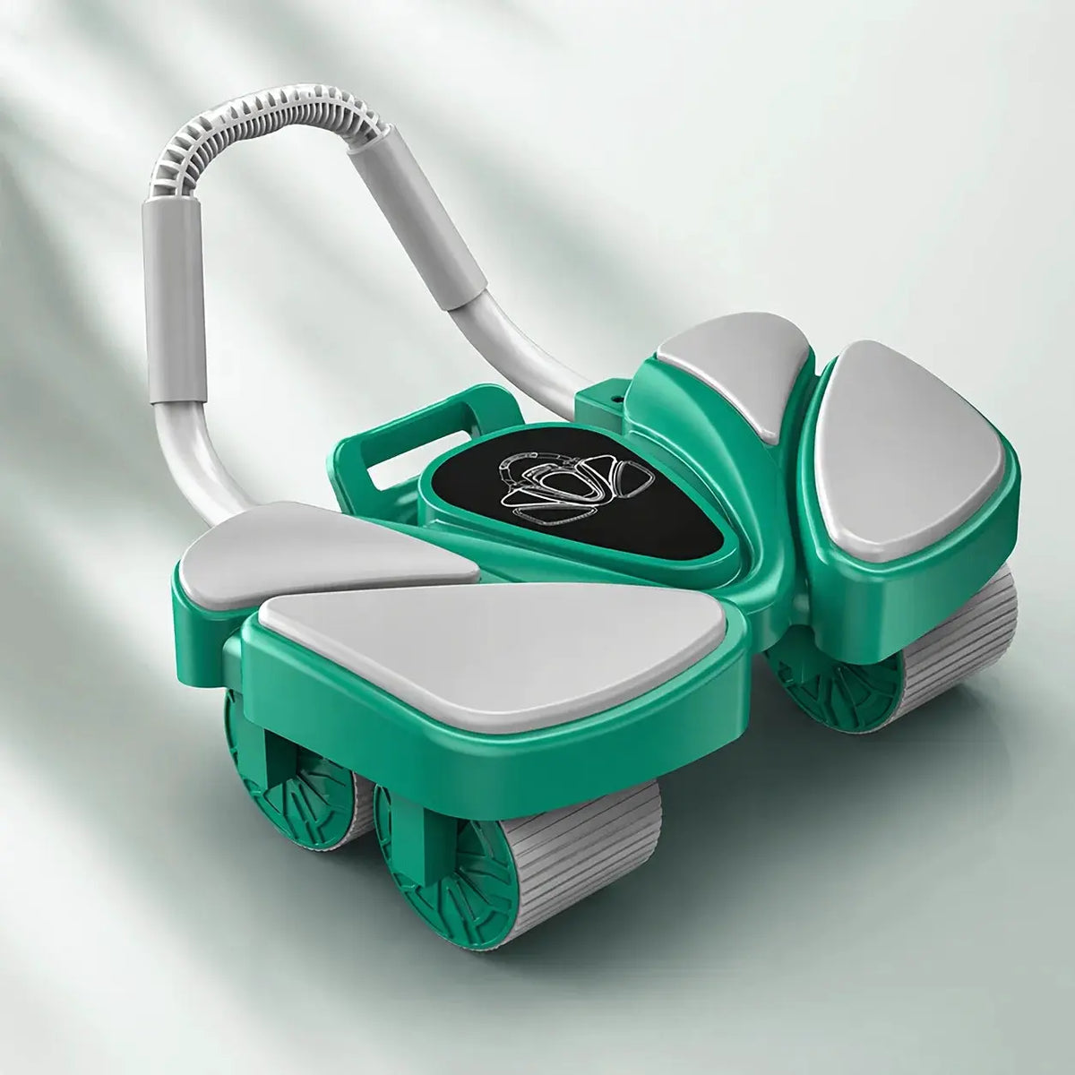 6 Wheel Ab Roller | Elbow Support | Includes Knee Pad