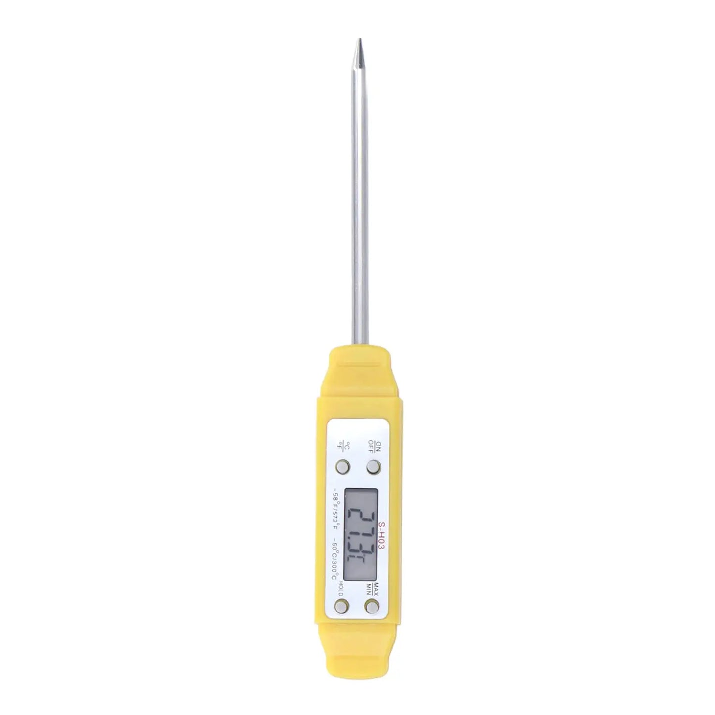 Food Thermometer | Calibration Function | Kitchen And BBQ Use | One Size from PriceLows™