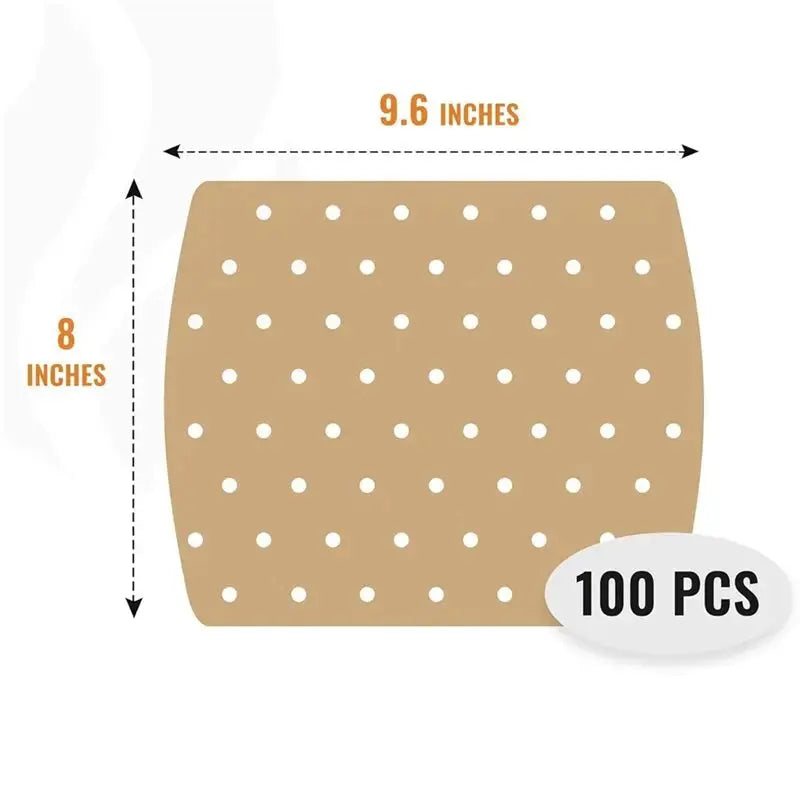 Parchment Liners | Ninja Foodi Grill AG301 Compatible | Heat Resistant | 100 Pcs