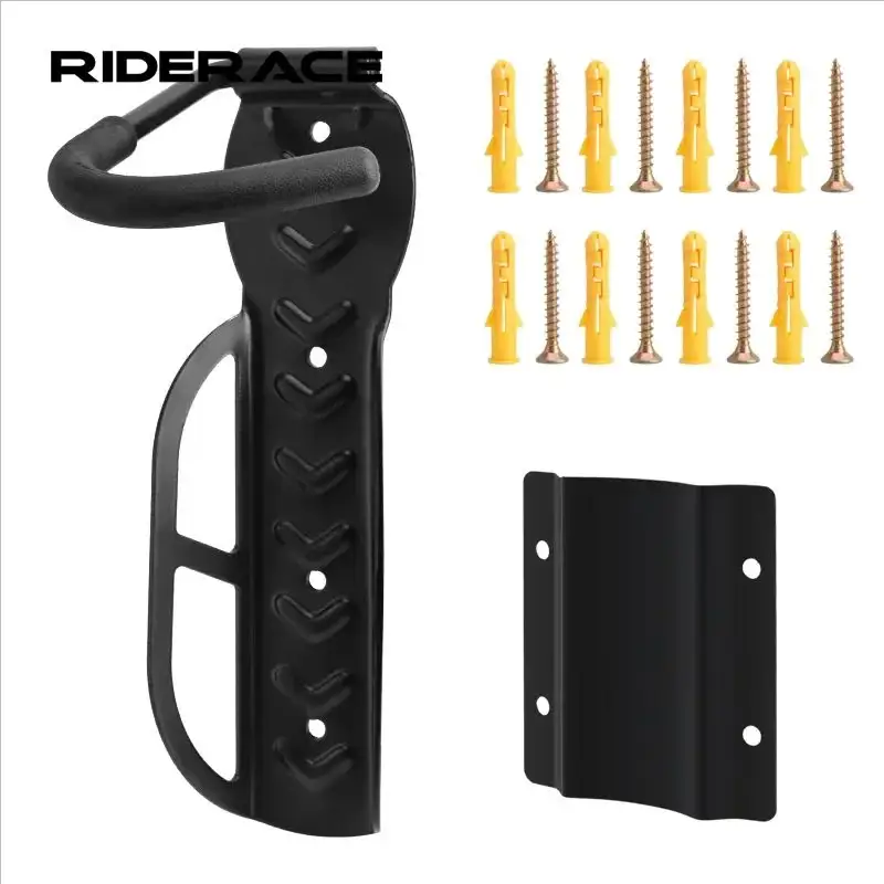 Bike Tire Rack Road Cycling Steel Support Storage Hanger Hook Mounted Trestle Bicycle Stand Wall Mount Holder For MTB Mountain from PriceLows™