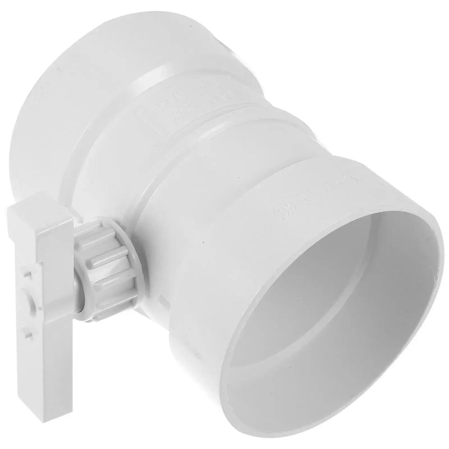 PP Plastic Control Valve Manual Air Duct Damper Low Noise Flexible Operation Ventilation Tube Valve for Hvac Systems from PriceLows™