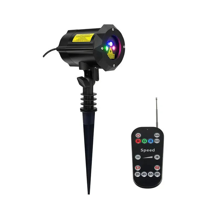 LED Laser Garden Light | 10W Output | IP65 Waterproof | Aluminum Build