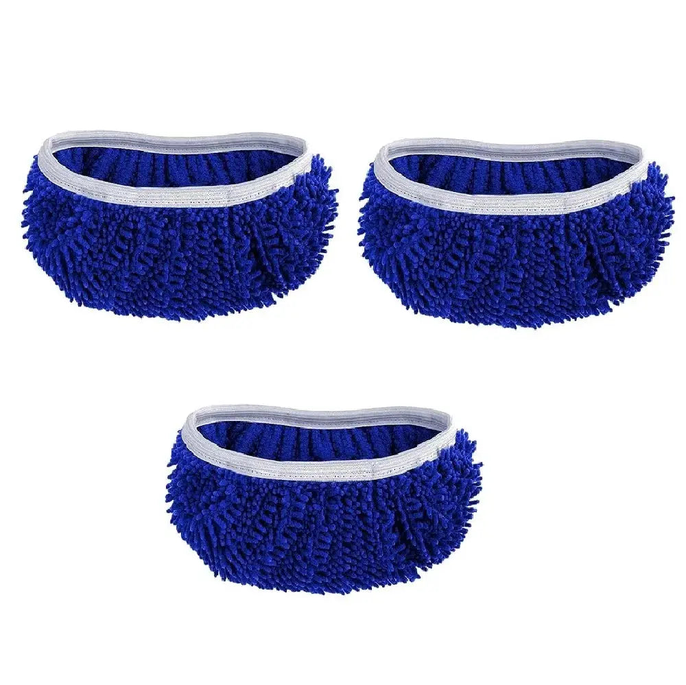 3pcs Reusable Microfiber Mop Pads for Swiffer Sweeper Mop Dry & Wet Mopping Cloths Washable Wet Pads Refill for Mopping Floors from PriceLows™