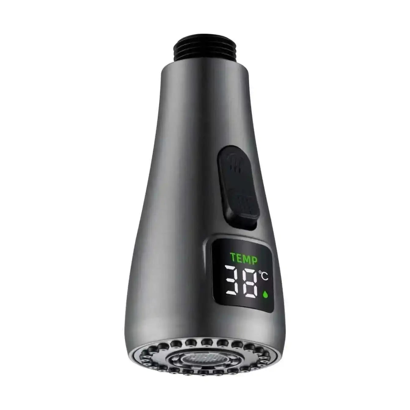 SANIVITAL LED Temperature Display Kitchen Faucet Head 3 Water Modes 360° Rotatable Replacement Spray Aerator from PriceLows™
