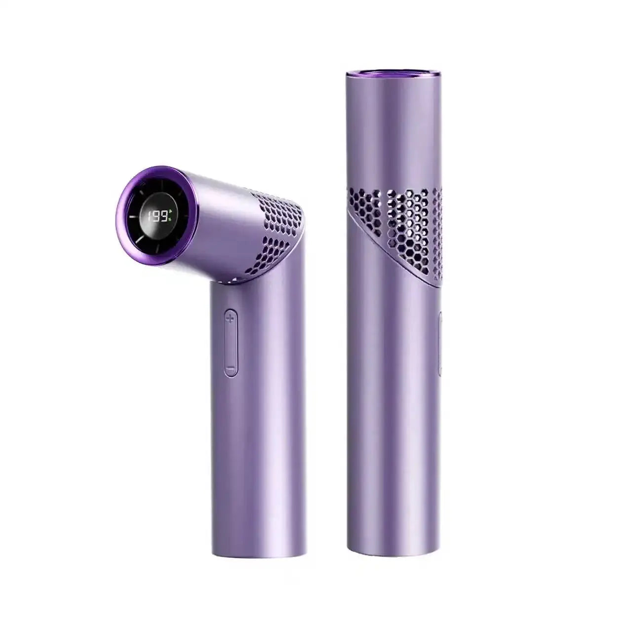 Foldable Portable Fan | Brushless Motor | Large Battery | White, Grey, Purple from PriceLows™