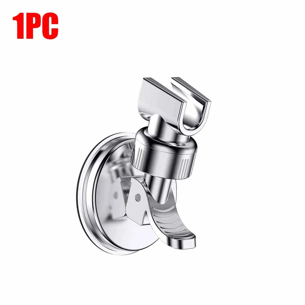 Shower Head Holder | Vacuum Suction Cup | Adjustable Rotating Mount | 1-4 Pack