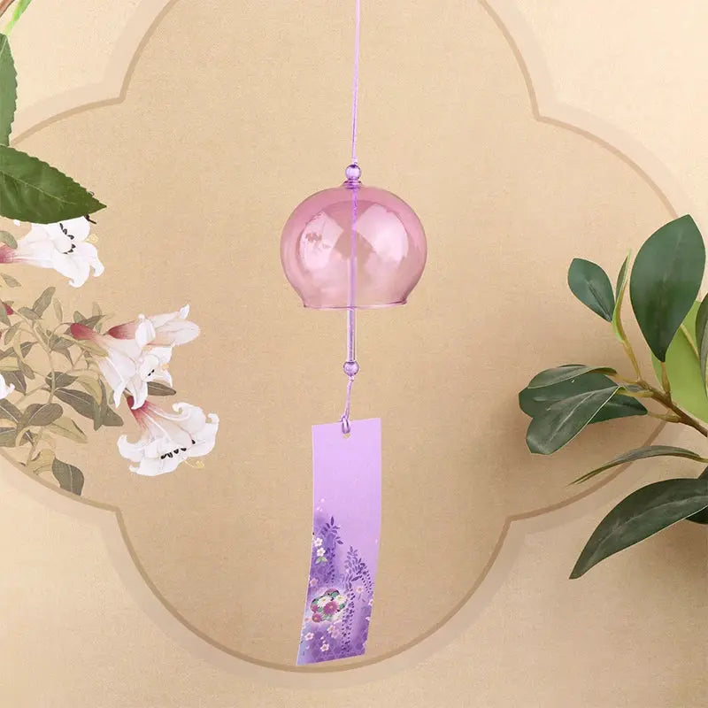 1Pc Wind Bells New Handmade Glass Wind Chime Birthday Gift Christmas Gift Home Decors Wind Chimes Japanese Style from PriceLows™