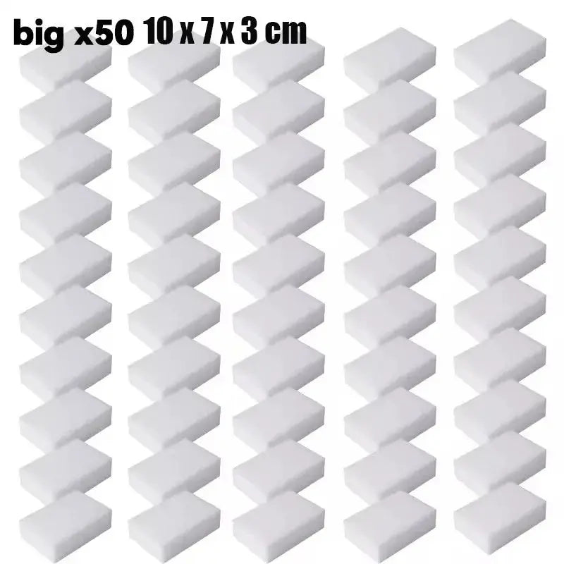 Melamine Magic Sponge | Square Cut | 100 X 60 Mm | 5 Or 50 Pack