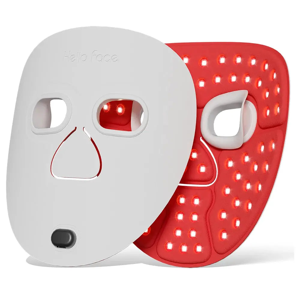 Hello Face M500S Ultra-light LED Red Light Therapy Photon Mask Near-Infrared Light Therapy Facial Mask Professional Face Care from PriceLows™