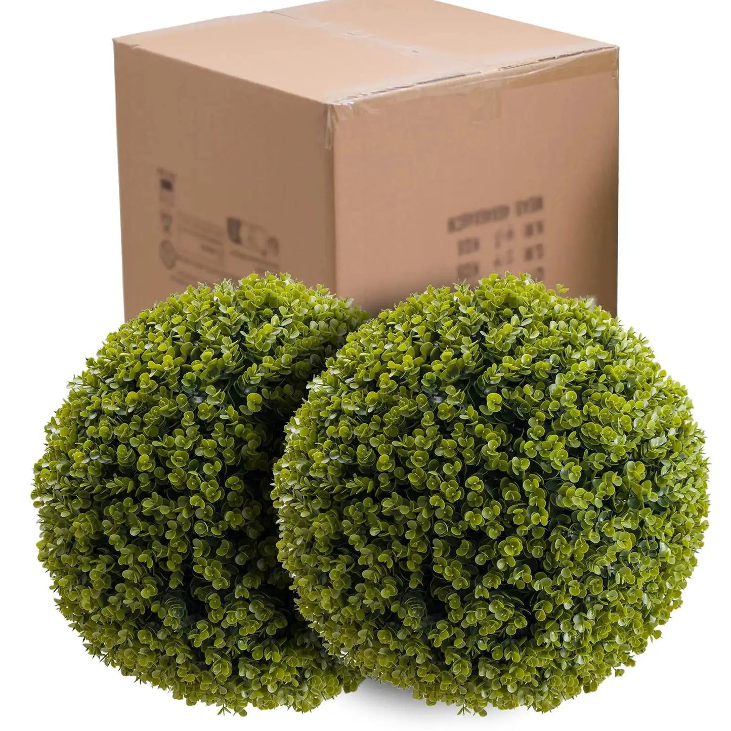 New Topiary Balls Artificial Outdoor Set of 2, Artificial Topiary Cedar Balls for Home Wedding Decor Green 44/48/54/55/59/63 CM from PriceLows™