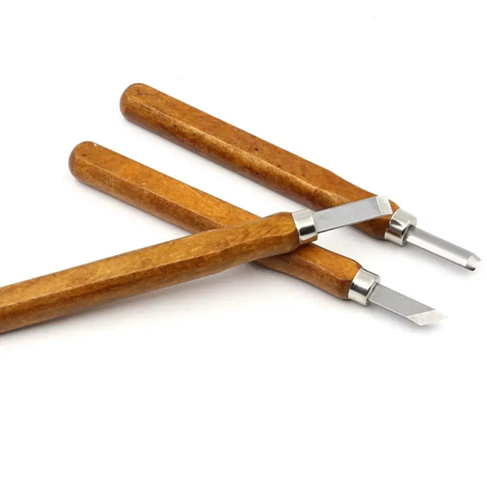 3pcs Wood Carving Chisels Knife For Basic Woodcut Working DIY Tools and Detailed Hand Tools /Imitation mahogany W/ box from PriceLows™