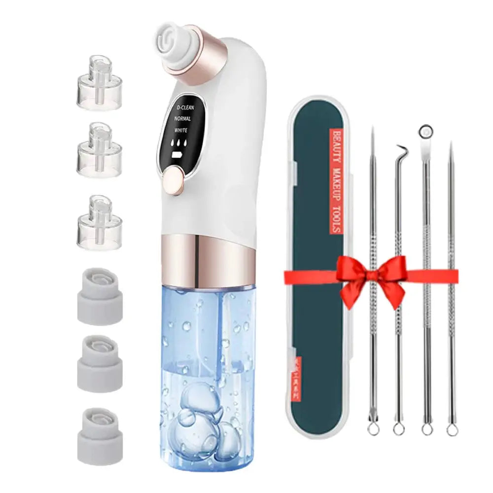 Blackhead Remover Pore Vacuum Face Cleaner Electric Pimple Acne Black Head Removal USB Rechargeable Water Cycle Black Dot Remove from PriceLows™