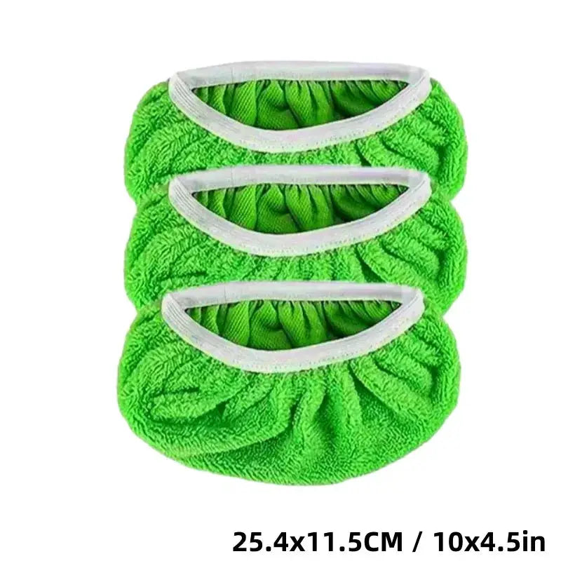 Kitchen Cleaning Accessories Flooring Cleaning Cloths Mop Head Replacement Washable Rag Towel Reusable Microfiber Mop Pads from PriceLows™