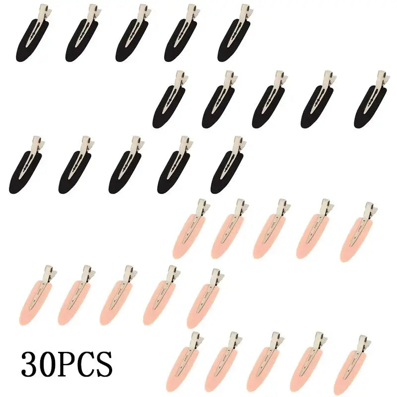 No Crease Hair Clips | Plastic Barrettes | Women And Girls Set Of 30