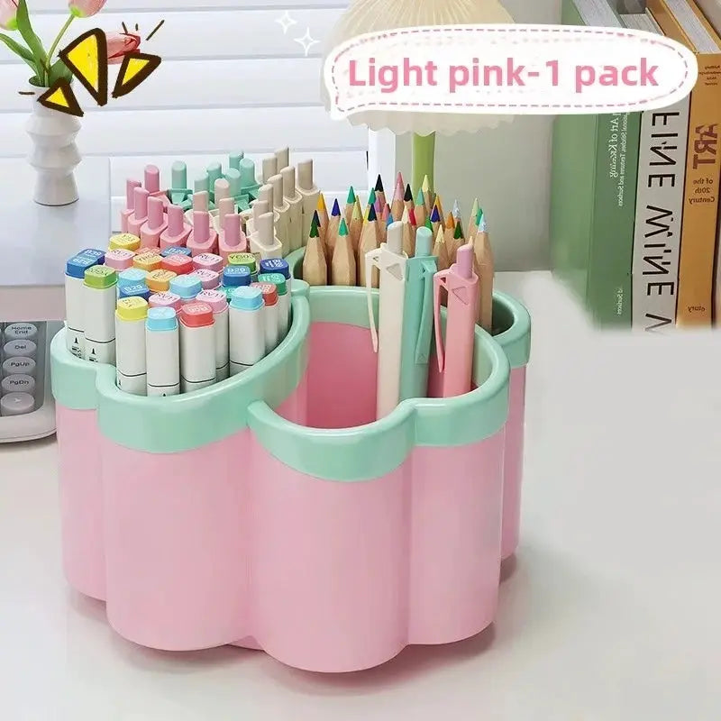 Desktop Storage Box | 4 Compartments | Polished Finish | Height Under 27 In from PriceLows™