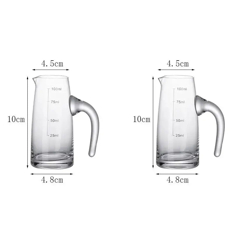100ml Luxury Decanter Wine Bottle Creative Jinshan Wine Separator High-end Whisky Bottle Decanter Aerator Wine Dispenser 2pcs from PriceLows™