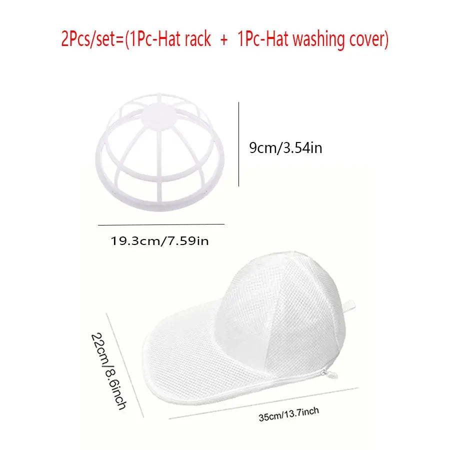 Baseball Cap Washing Bag | Anti Deformation | Machine Wash Safe