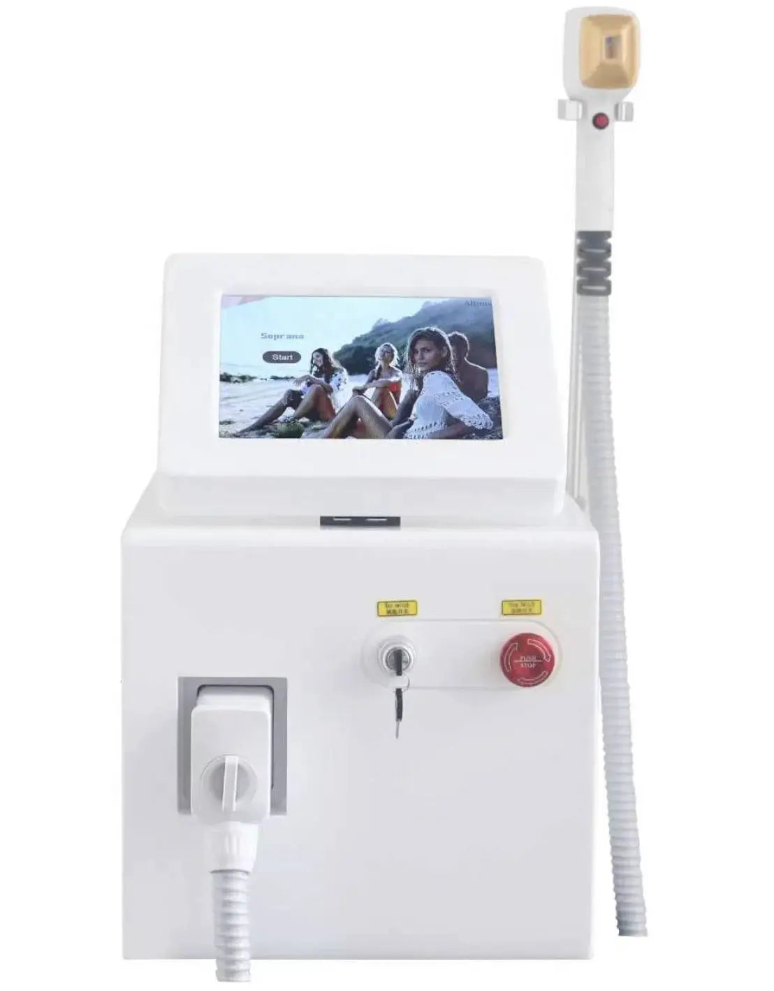 Diode Hair Removal Device | 755/808/1064 nm | Ice Cooling | Single Head