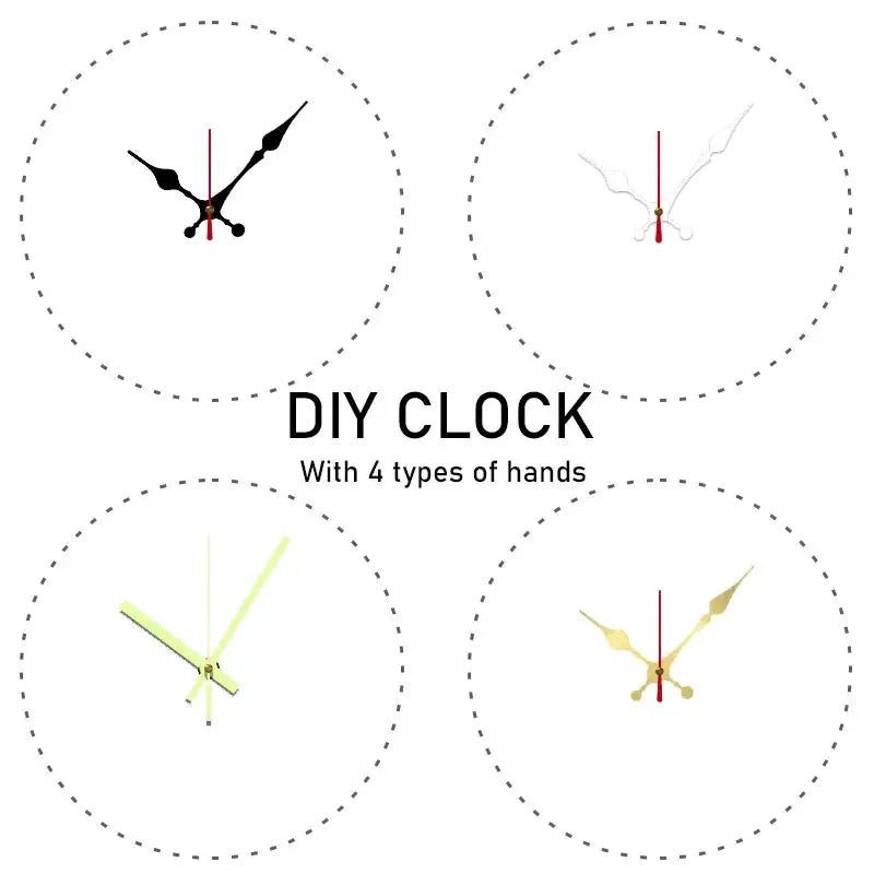 DIY 2D Flat Chinese Landscape Wooden Round Silent Hanging Wall Clock, Suitable For Living Room, Office, Study Room, Bedroom, Home from PriceLows™