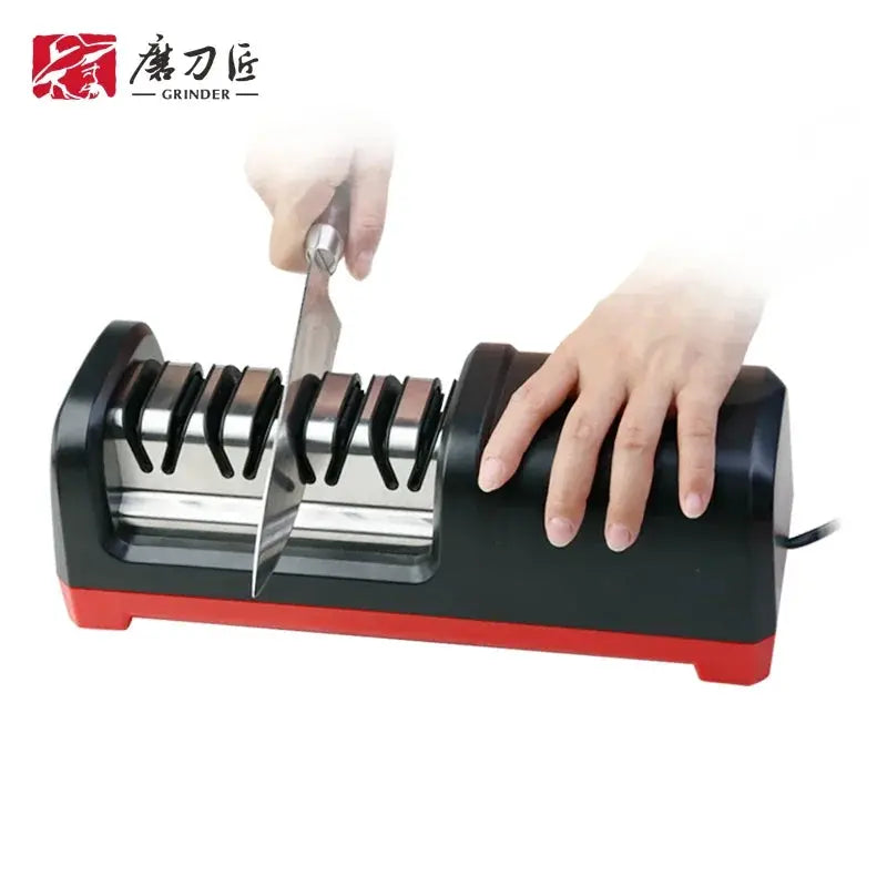 Electric Knife Sharpener | Grit 360/600/1000 | 18W | EU Plug