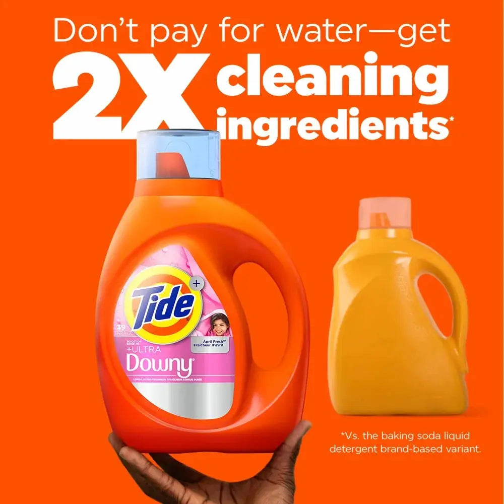 Laundry Detergent Liquid | 117 Oz | 83 Loads | April Fresh
