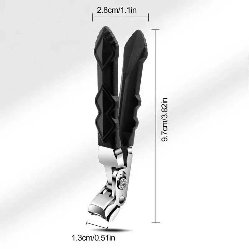 Toenail Clippers | Stainless Steel | Wide Jaw | Angled Head