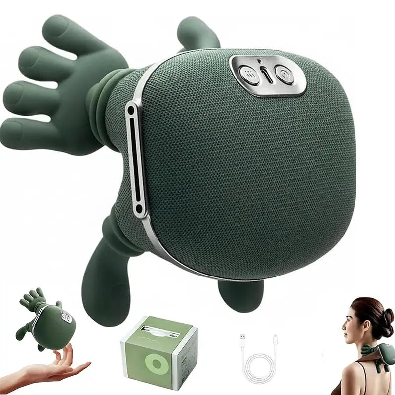 2026 Bionic Neck Shoulder Massager N7 Kneading Massager Shawl 3-Level Modes Neck Cervical Waist Leg Body Muscles Massage Pillow from PriceLows™