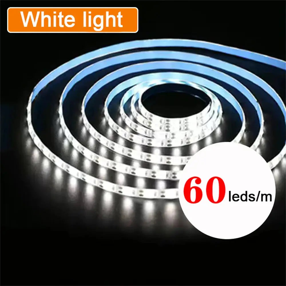 DC 5V USB LED Strips 2835 Flexible Tape Ribbon for Home Room Decor 1- 5m White Warm LED Strip Lights TV Backlight from PriceLows™