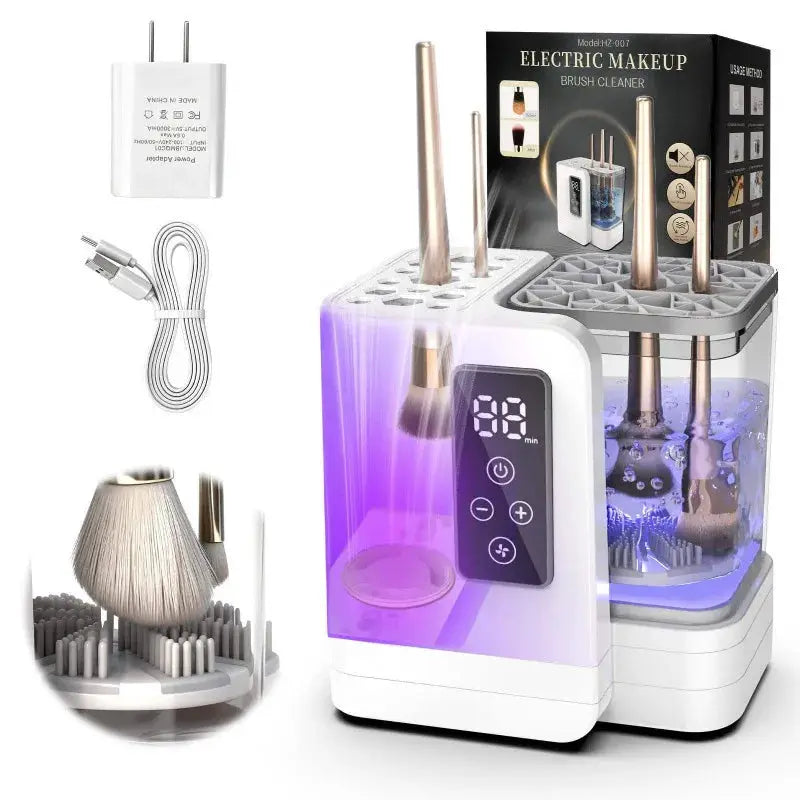 Electric Makeup Brush Cleaner | 5 In 1 Auto | Multifunc Dryer | Standard