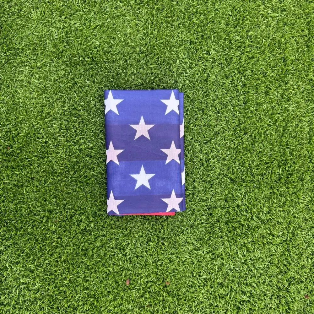 American Flag Banner | Double Sided Print | Left Side Brass Grommets | 150x90cm from PriceLows™