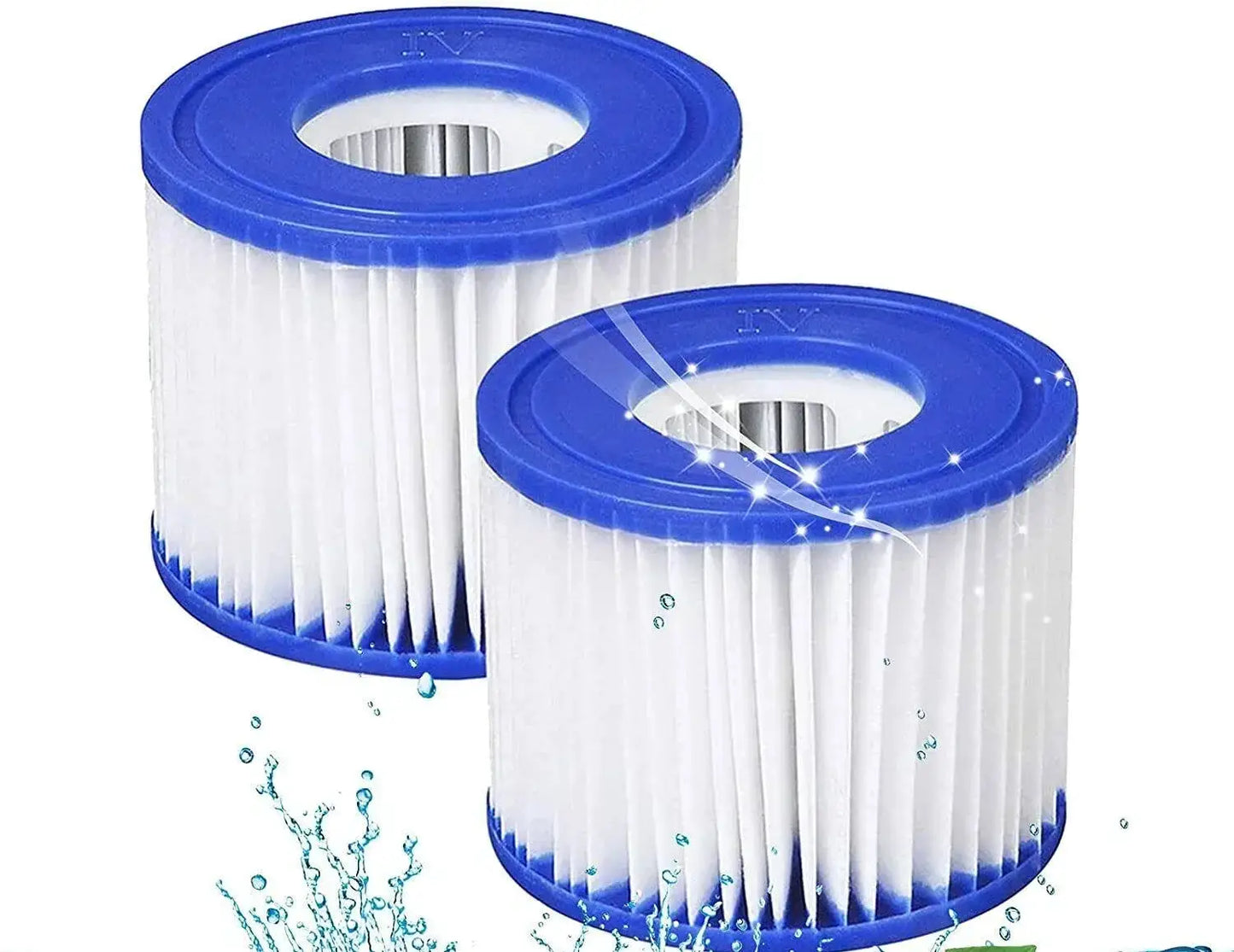 2/4Pcs New Pool Accessorie Lazy Lay-Z-Spa Filters VI Cartridge, Hot Tub Spa Swimming Pool Pool Accessories from PriceLows™