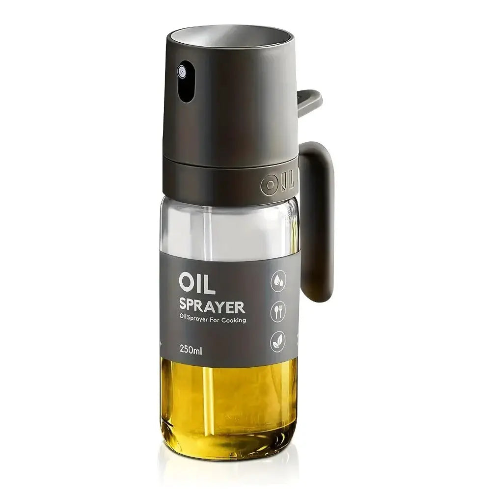 Oil Sprayer | Olive Oil Dispenser | 2-In-1 Fine Mist | Glass Bottle
