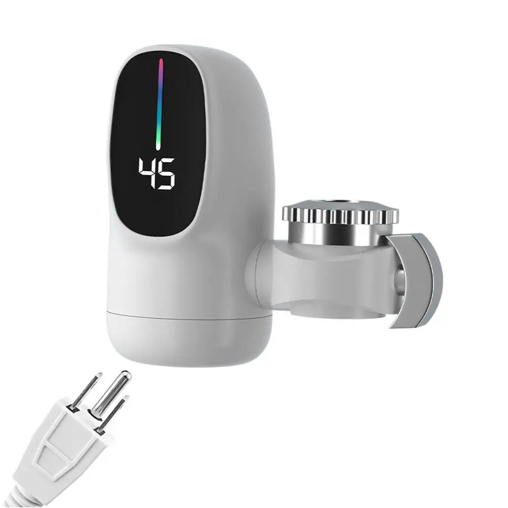 Electric Heating Faucet | 1.3s Fast Heating | Led Display | US/EU Plug