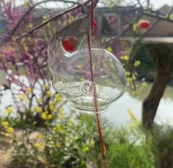 Transparent Glass Wind Chime DIY Graffiti Hand-painted Wind Chime Suitable for Outdoor Decoration During The Spring Festival from PriceLows™