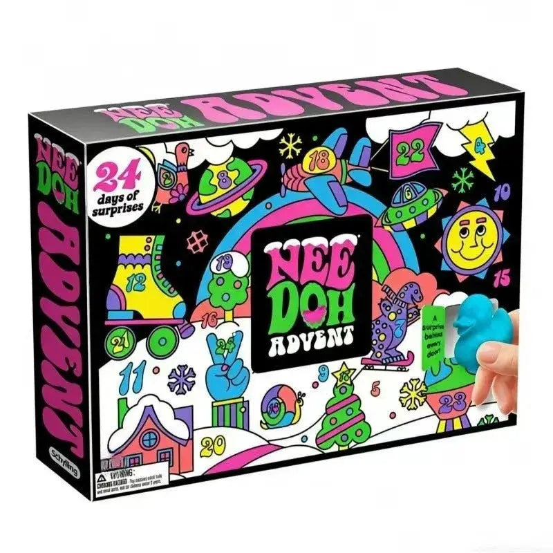 Squishy Christmas Advent Calendar | 24 Days | Food Grade Silicone