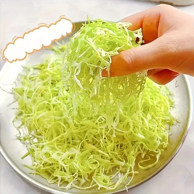 Vegetable Slicer Grater | Stainless Steel Blades | Adjustable Thickness Settings
