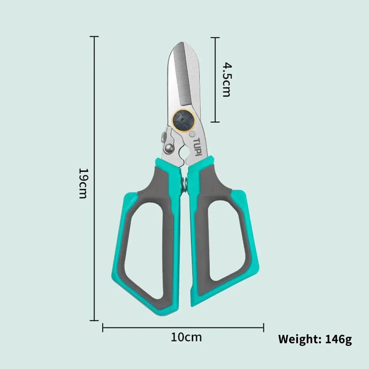 TUPI Garden Scissors for Flower Professional Garden Trimmer Scissors Hand Tools Gardening Pruning Scissors from PriceLows™